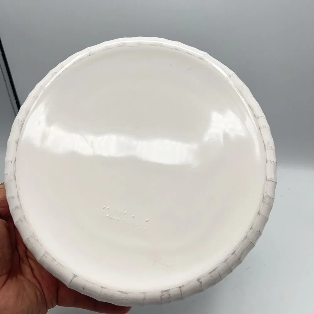 Vtg Corning Ware French White F 1 B 2.5 liter Round Casserole Dish No Lid
